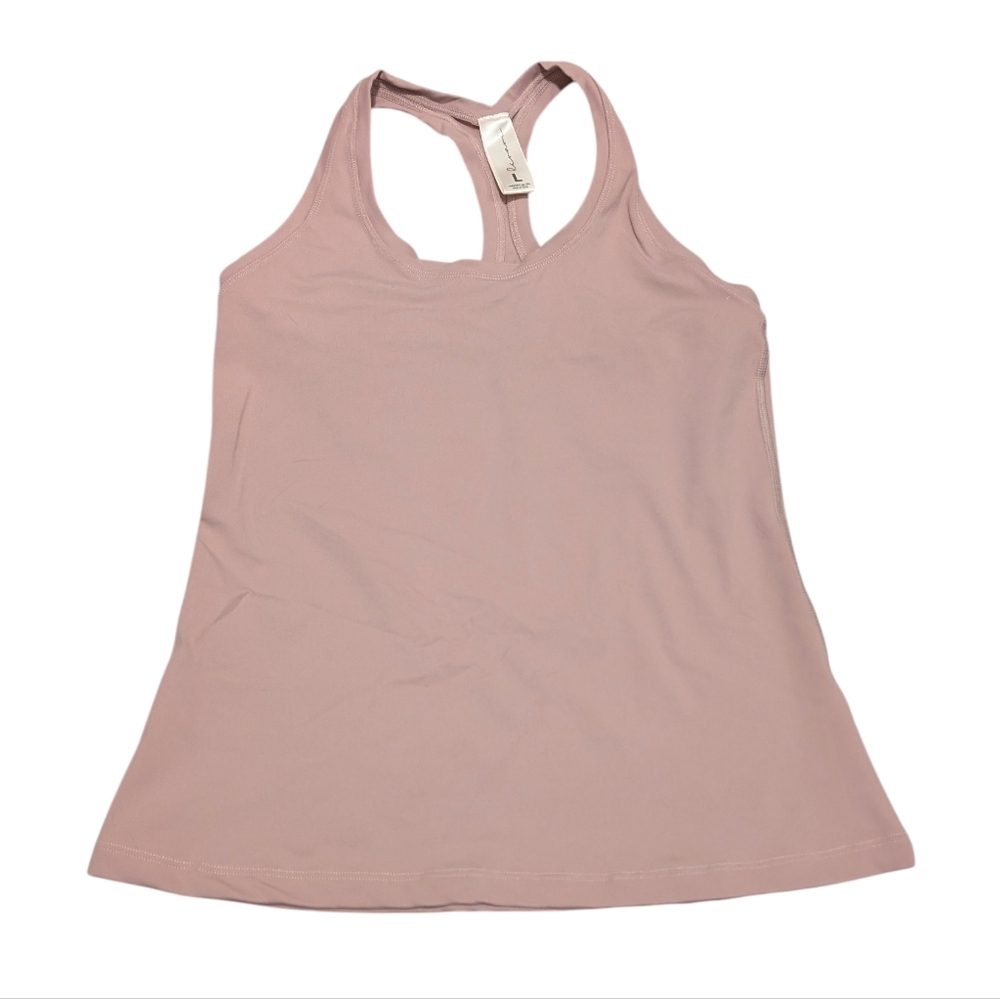 Levavi Essential Workout Racerback Tank Top Mauve Purple Size Large